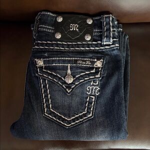 Miss Me Women's Indigo Boot Cut Jeans